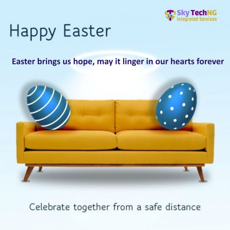 Celebrate together from a safe distance this Easter