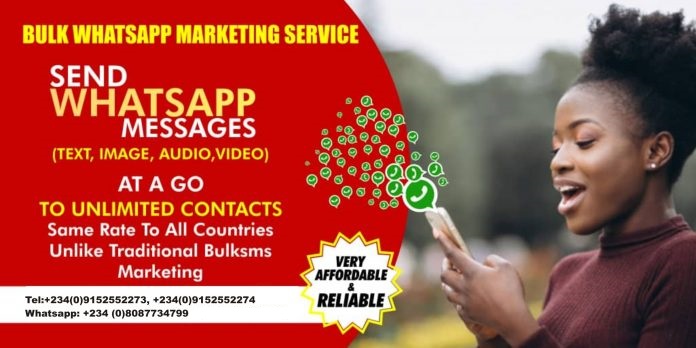 Bulk Whatsapp Marketing and Messaging in Nigeria